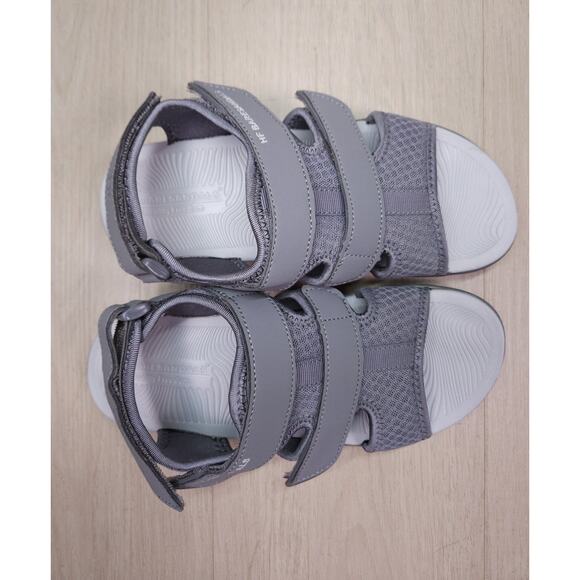 HIKE Footwear HF Bare Sandals – Women’s Size 7 Adjustable Gray Sport Sandals - Picture 9 of 11